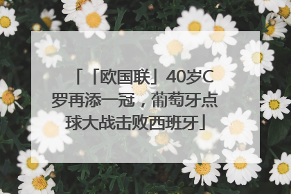 「欧国联」40岁C罗再添一冠，葡萄牙点球大战击败西班牙