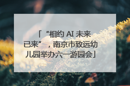 “相约 AI 未来已来”，南京市致远幼儿园举办六一游园会