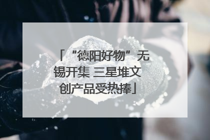“德阳好物”无锡开集 三星堆文创产品受热捧