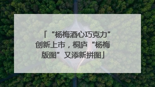 “杨梅酒心巧克力”创新上市，桐庐“杨梅版图”又添新拼图