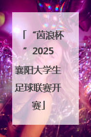 “茵浪杯”2025襄阳大学生足球联赛开赛