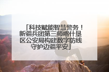 科技赋能智慧警务！新疆兵团第三师喀什垦区公安局构建数字防线守护边疆平安