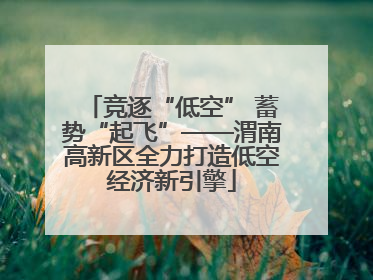竞逐“低空” 蓄势“起飞”——渭南高新区全力打造低空经济新引擎