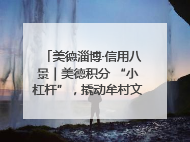美德淄博·信用八景｜美德积分 “小杠杆”，撬动牟村文明 “大能量”