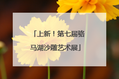 上新！第七届骆马湖沙雕艺术展