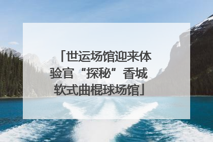 世运场馆迎来体验官“探秘”香城软式曲棍球场馆