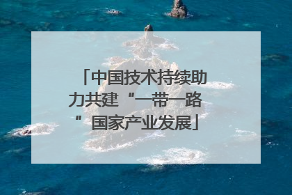 中国技术持续助力共建“一带一路”国家产业发展