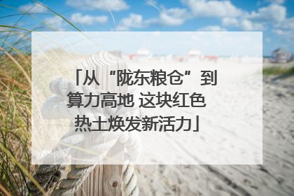 从“陇东粮仓”到算力高地 这块红色热土焕发新活力