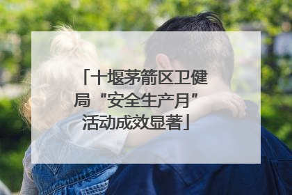 十堰茅箭区卫健局“安全生产月”活动成效显著