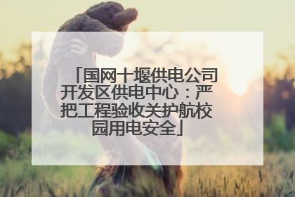 国网十堰供电公司开发区供电中心：严把工程验收关护航校园用电安全