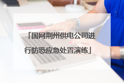 国网荆州供电公司进行防恐应急处置演练