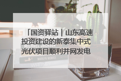 国资驿站｜山东高速投资建设的新泰集中式光伏项目顺利并网发电；国产电力机器人首次在智利电网应用