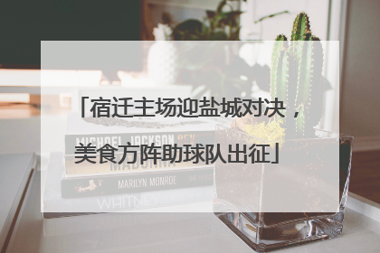 宿迁主场迎盐城对决，美食方阵助球队出征