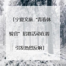 宁夏文旅“青春体验官”招募活动在蓉引发热烈反响