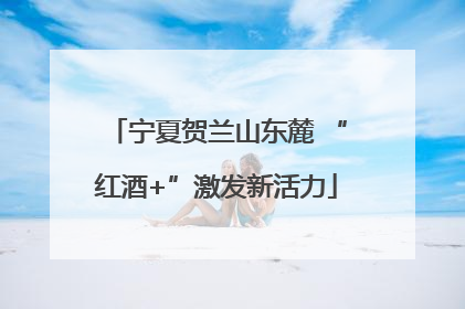 宁夏贺兰山东麓 “红酒+”激发新活力