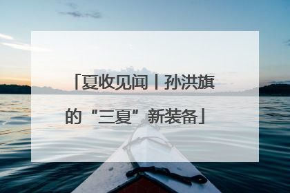 夏收见闻丨孙洪旗的“三夏”新装备