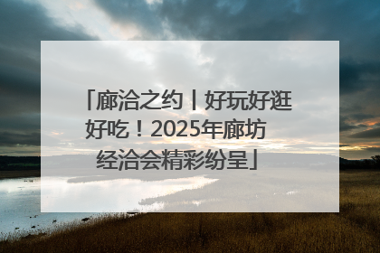 廊洽之约丨好玩好逛好吃！2025年廊坊经洽会精彩纷呈
