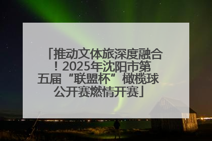 推动文体旅深度融合！2025年沈阳市第五届“联盟杯”橄榄球公开赛燃情开赛
