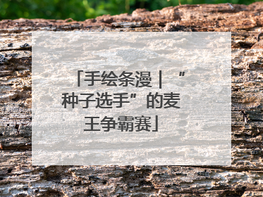 手绘条漫｜“种子选手”的麦王争霸赛
