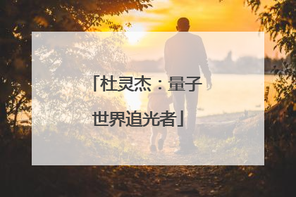 杜灵杰：量子世界追光者