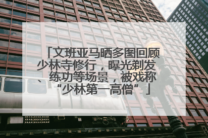 文班亚马晒多图回顾少林寺修行，曝光剃发、练功等场景，被戏称“少林第一高僧”