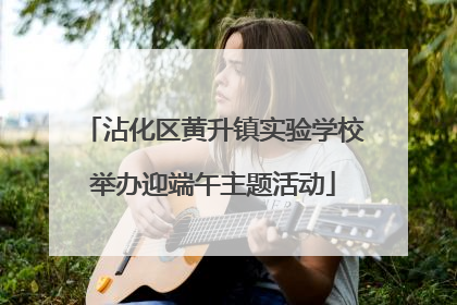 沾化区黄升镇实验学校举办迎端午主题活动