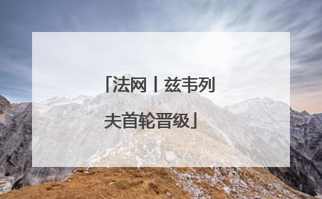 法网丨兹韦列夫首轮晋级