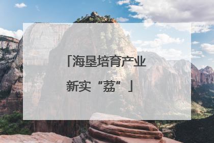 海垦培育产业新实“荔”