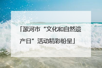 漯河市“文化和自然遗产日”活动精彩纷呈