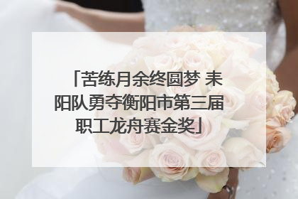 苦练月余终圆梦 耒阳队勇夺衡阳市第三届职工龙舟赛金奖
