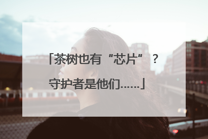 茶树也有“芯片”？守护者是他们……