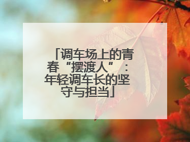 调车场上的青春“摆渡人”：年轻调车长的坚守与担当