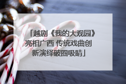 越剧《我的大观园》亮相广西 传统戏曲创新演绎破圈吸睛