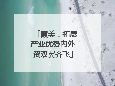霞美：拓展产业优势内外贸双翼齐飞