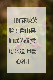 鲜花映笑脸！鲁山县妇联为优秀母亲送上暖心礼