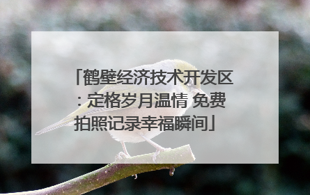 鹤壁经济技术开发区：定格岁月温情 免费拍照记录幸福瞬间