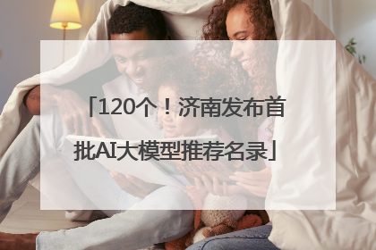120个！济南发布首批AI大模型推荐名录