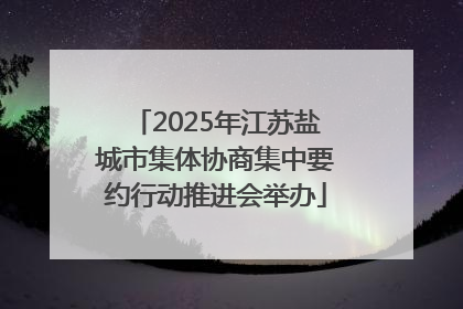 2025年江苏盐城市集体协商集中要约行动推进会举办