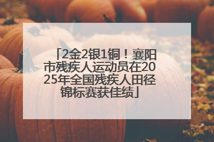2金2银1铜！襄阳市残疾人运动员在2025年全国残疾人田径锦标赛获佳绩